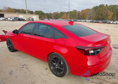 2025 Honda Civic Sport from USA, damaged, VIN 2HGFE2F52SH502566